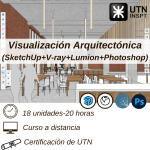 Visualización Arquitectonica (SketchUp+v-ray+Lumion+Photoshop)