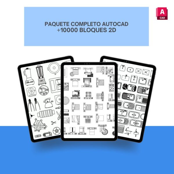 Paquete Bloques para AutoCAD