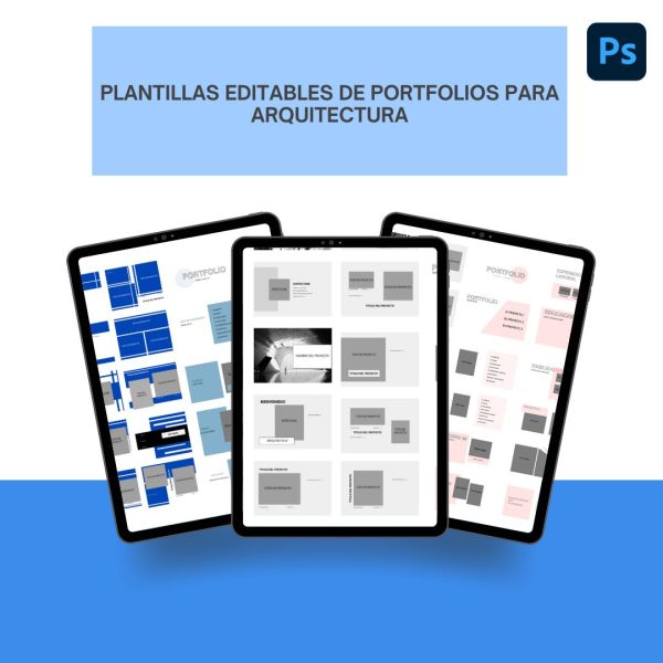 Plantillas de portfolios para Arquitectura