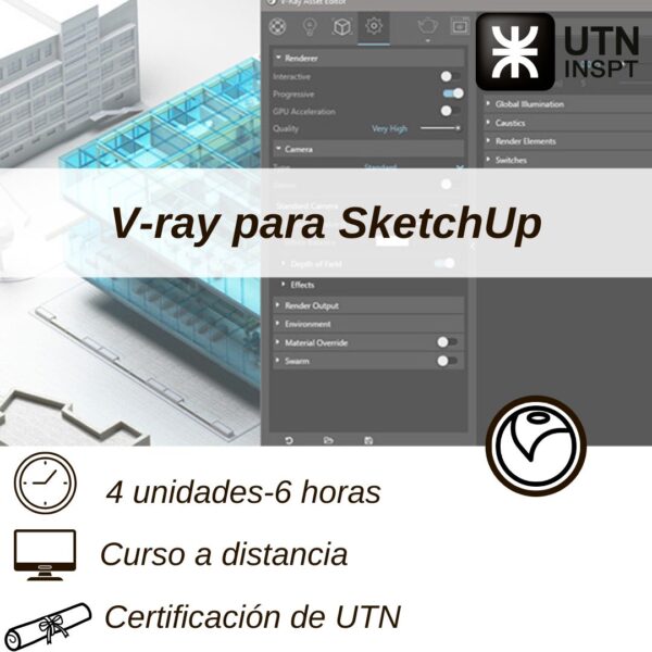 Renderizado con V-ray para Sketchup
