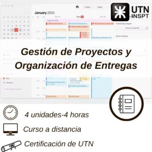 Gestión de proyectos y organización de entregas
